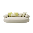 Contemporary  Noah Outdoor Sofa by Paola Lenti Featuring Removable Fabric Upholstery Casa Design Group