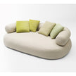 Contemporary  Noah Outdoor Sofa by Paola Lenti Featuring Removable Fabric Upholstery Casa Design Group