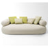 Contemporary  Noah Outdoor Sofa by Paola Lenti Featuring Removable Fabric Upholstery Casa Design Group