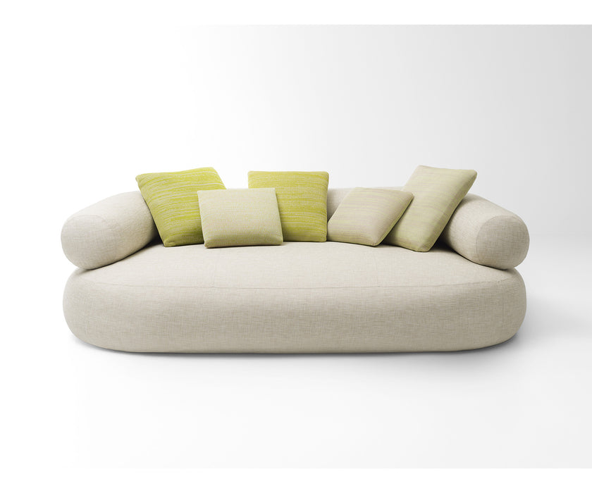 Contemporary  Noah Outdoor Sofa by Paola Lenti Featuring Removable Fabric Upholstery Casa Design Group