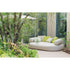 Contemporary  Noah Outdoor Sofa by Paola Lenti Featuring Removable Fabric Upholstery Casa Design Group