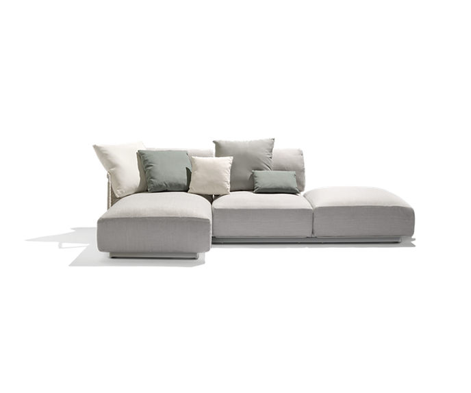 Nodi elegant modular sectional sofa by Yabu Pushelberg for Tribù | Casa Design Group