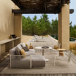 Nodi elegant modular sectional sofa by Yabu Pushelberg for Tribù | Casa Design Group