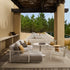 Nodi elegant modular sectional sofa by Yabu Pushelberg for Tribù | Casa Design Group