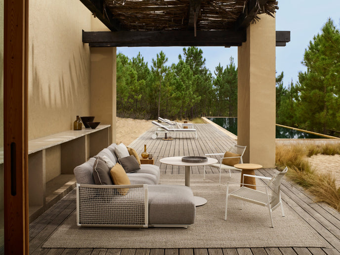 Nodi elegant modular sectional sofa by Yabu Pushelberg for Tribù | Casa Design Group