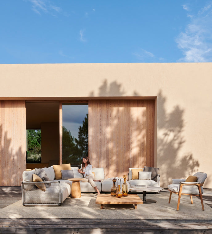 Nodi elegant modular sectional sofa by Yabu Pushelberg for Tribù | Casa Design Group