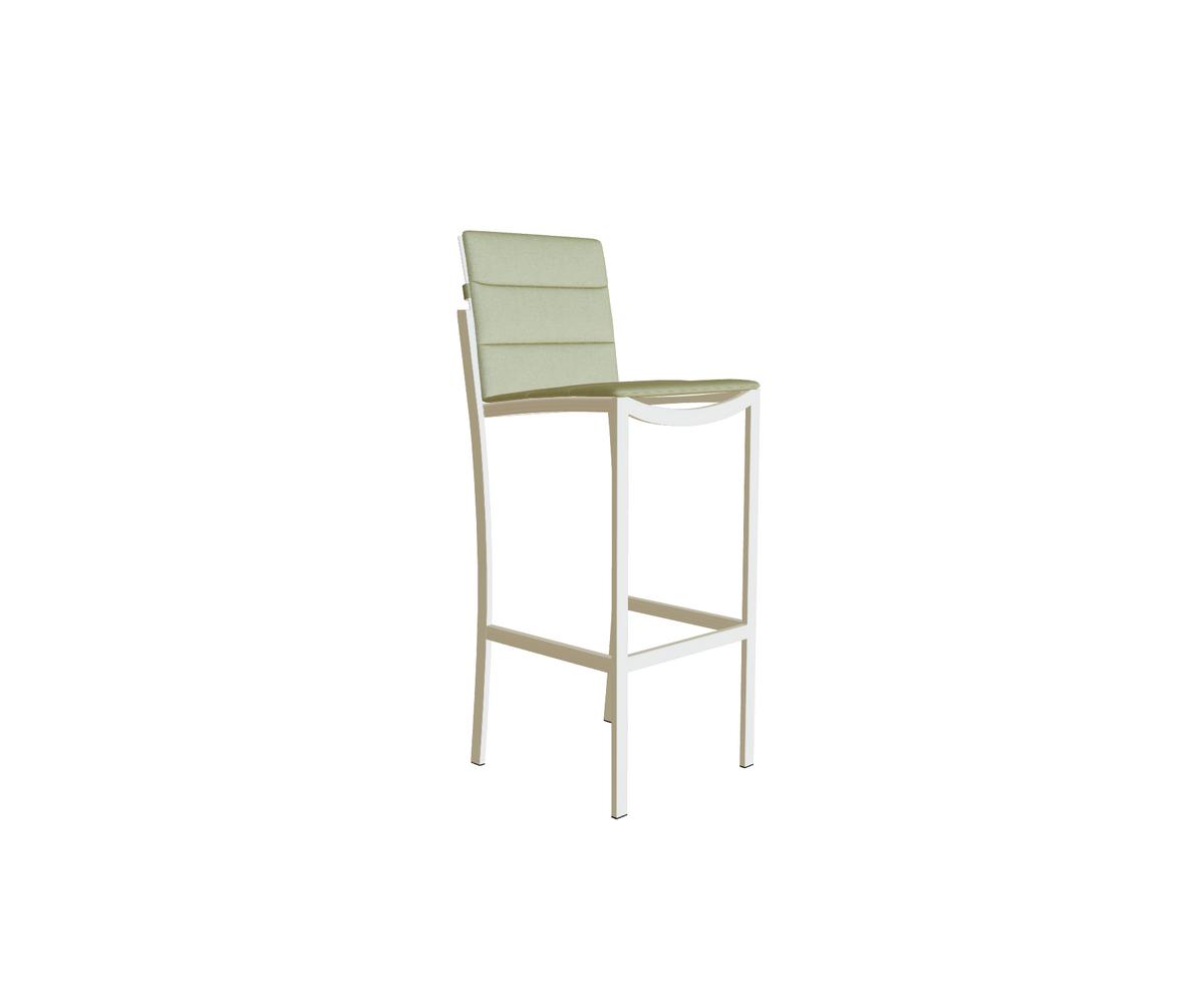 Stylish and Durable O-Zon Outdoor Barstool by Royal Botania Casa Design Group