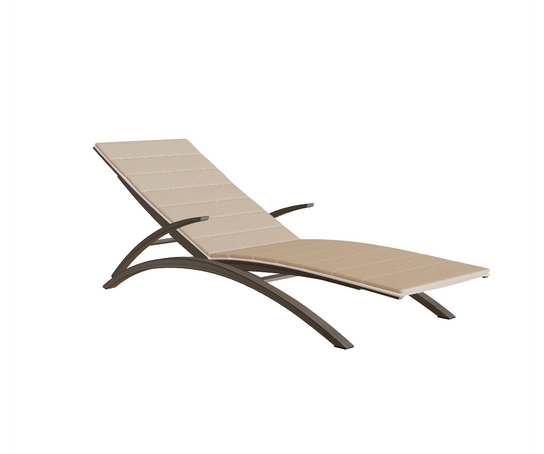 Outdoor Comfort and Luxury O-Zon Sun Lounger by Royal Botania Casa Design Group