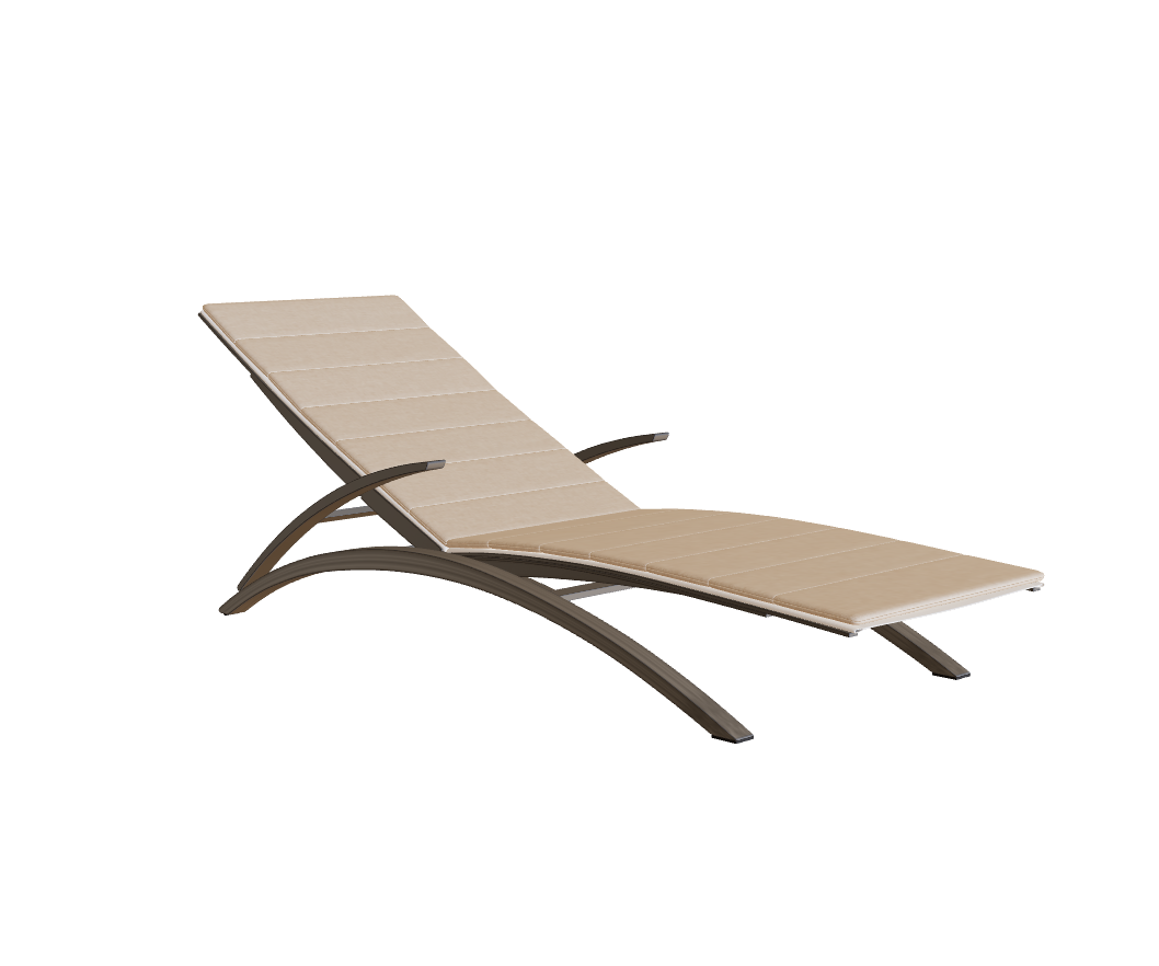 Outdoor Comfort and Luxury O-Zon Sun Lounger by Royal Botania Casa Design Group