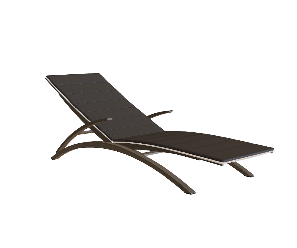 Outdoor Comfort and Luxury O-Zon Sun Lounger by Royal Botania Casa Design Group