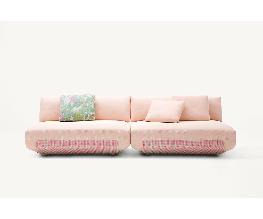 Comfortable Oasi Outdoor Lounge Chair by Paola Lenti with Customizable Armrests Casa Design Group