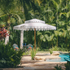 Contemporary Tuuci Ocean Master M1 Cupola outdoor parasol Casa Design Group