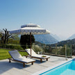 Contemporary Tuuci Ocean Master M1 Cupola outdoor parasol Casa Design Group