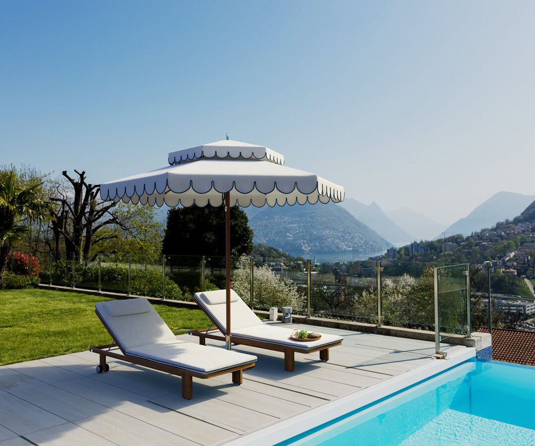 Contemporary Tuuci Ocean Master M1 Cupola outdoor parasol Casa Design Group