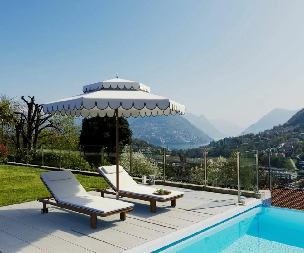 Contemporary Tuuci Ocean Master M1 Cupola outdoor parasol Casa Design Group
