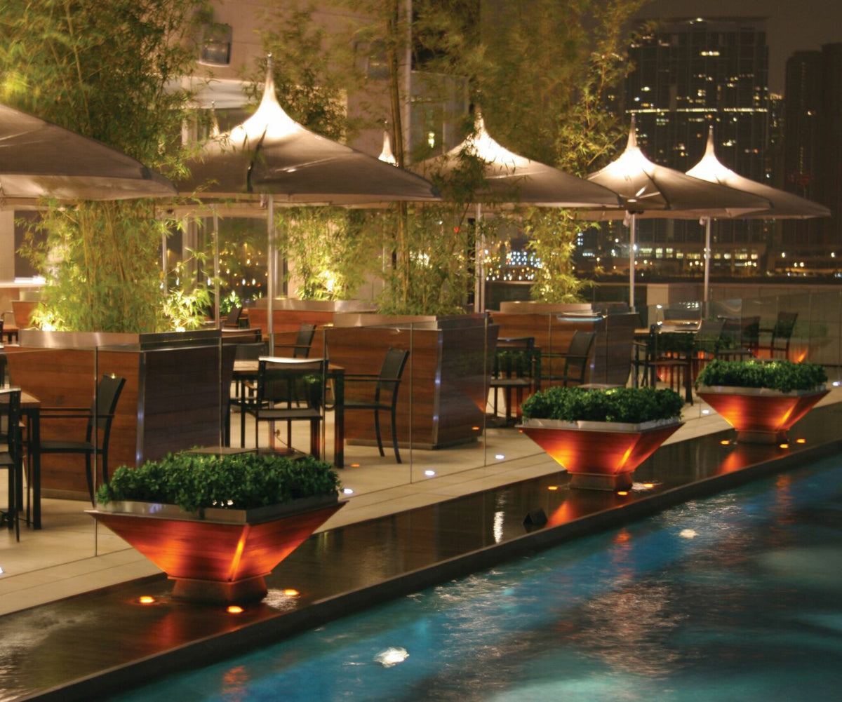High-end Tuuci Ocean Master M1 Pagoda outdoor parasol Casa Design Group