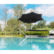 Contemporary Tuuci Ocean Master Razor Umbrella with asymmetrical canopy Casa Design Group