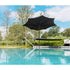 Contemporary Tuuci Ocean Master Razor Umbrella with asymmetrical canopy Casa Design Group