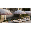 Tuuci Ombré Blossom Bolero Umbrella with hand-tufted outdoor blossoms – Casa Design Group