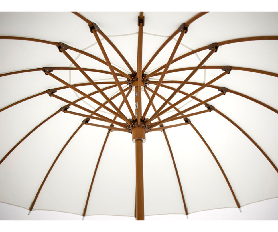 Tuuci Ombré Blossom Bolero Umbrella with hand-tufted outdoor blossoms – Casa Design Group