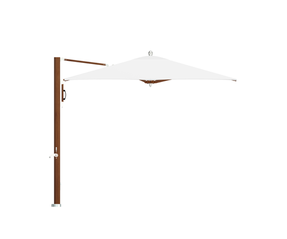 Durable marine-grade cantilever parasol by Tuuci – Casa Design Group