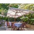 Luxury dual parasol by Tuuci with elegant marine-grade design – Casa Design Group