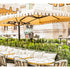 Luxury dual parasol by Tuuci with elegant marine-grade design – Casa Design Group