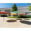 Elegant outdoor umbrella by Tuuci, durable and designed for beachfront properties | Casa Design Group