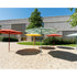 Elegant outdoor umbrella by Tuuci, durable and designed for beachfront properties | Casa Design Group