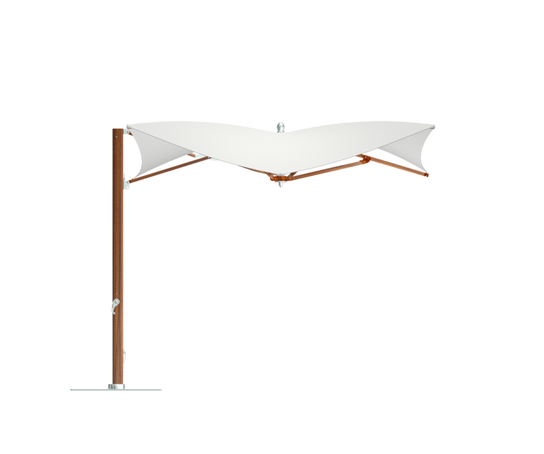 Durable luxury cantilever parasol by Tuuci Ocean Master Max Manta – Casa Design Group