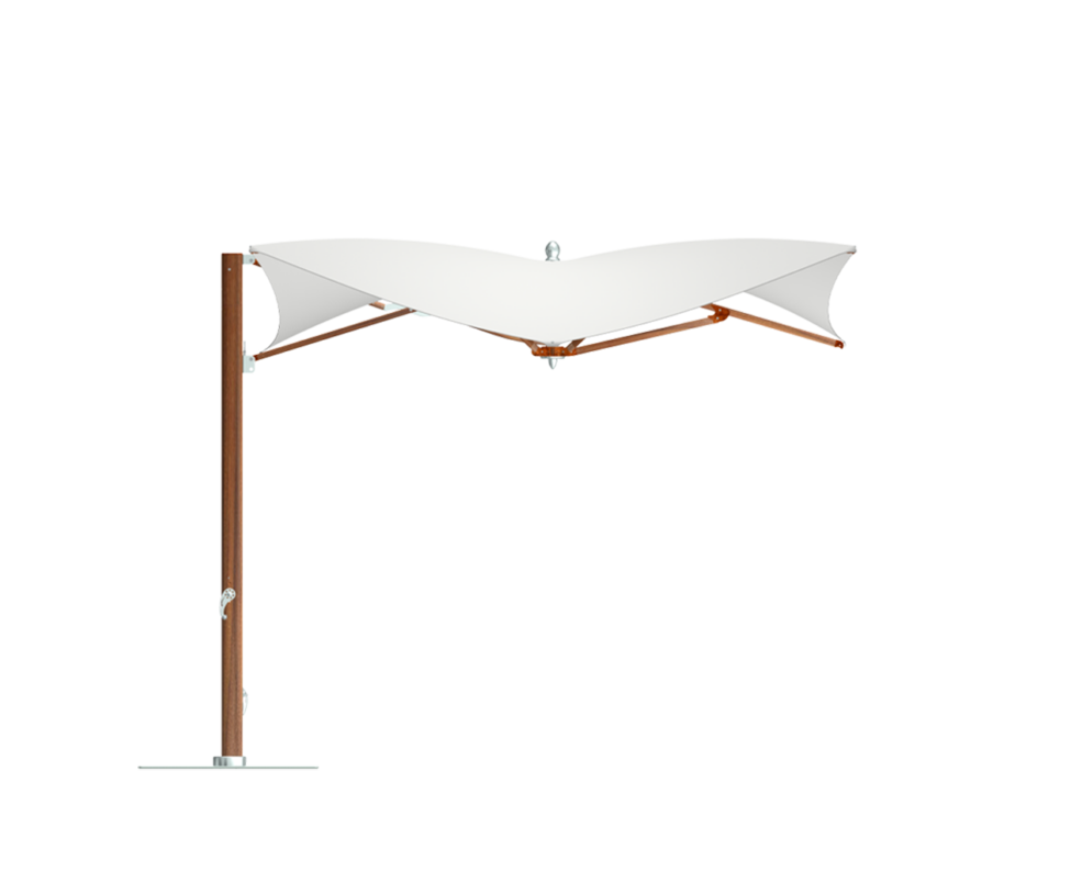 Durable luxury cantilever parasol by Tuuci Ocean Master Max Manta – Casa Design Group