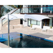 Durable luxury cantilever parasol by Tuuci Ocean Master Max Manta – Casa Design Group