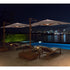 Durable luxury cantilever parasol by Tuuci Ocean Master Max Manta – Casa Design Group
