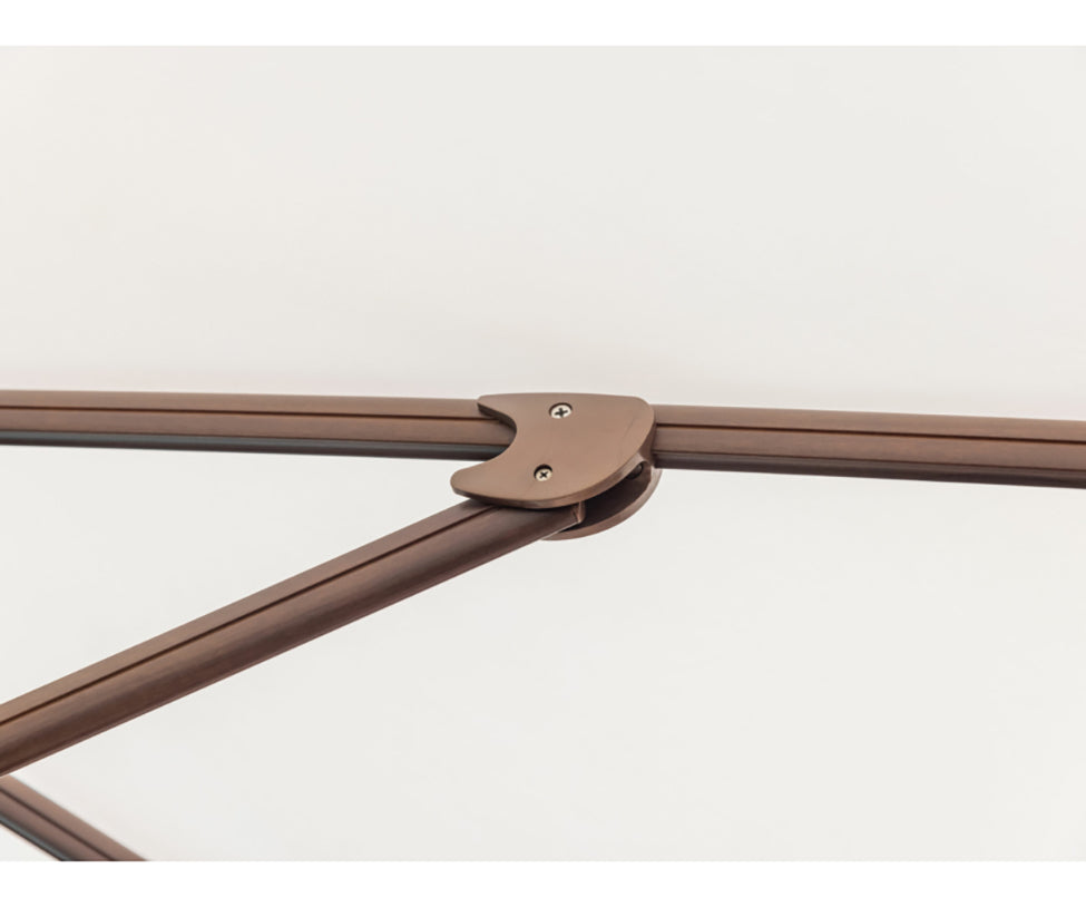 Durable luxury cantilever parasol by Tuuci Ocean Master Max Manta – Casa Design Group