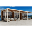 Luxury Tuuci Solanox Pergola with customizable walls and lighting Casa Design Group
