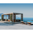 Luxury Tuuci Solanox Pergola with customizable walls and lighting Casa Design Group