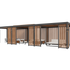 Luxury Tuuci Solanox Pergola with customizable walls and lighting Casa Design Group