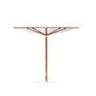 Luxury Zero Horizon Cantilever Umbrella by Tuuci with sleek horizontal canopy – Casa Design Group