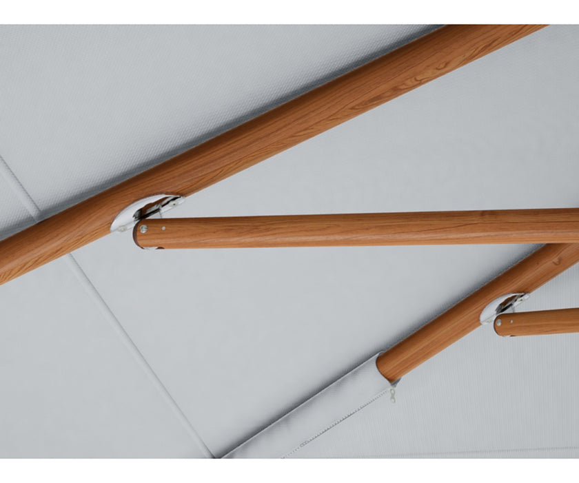Durable commercial outdoor shade umbrella by TUUCI Ocean Master Mega Max – Casa Design Group
