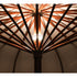 High-wind resistant luxury parasol Ocean Master Voilare by Tuuci – Casa Design Group