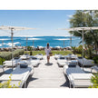 Contemporary Tuuci Ocean Master Zero Horizon outdoor parasol Casa Design Group