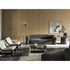 Odile hexagonal coffee table by Molteni&C designed by Christophe Delcourt.