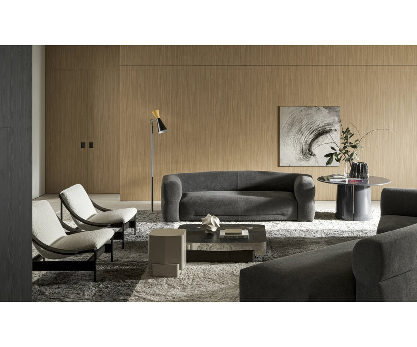 Odile hexagonal coffee table by Molteni&C designed by Christophe Delcourt.