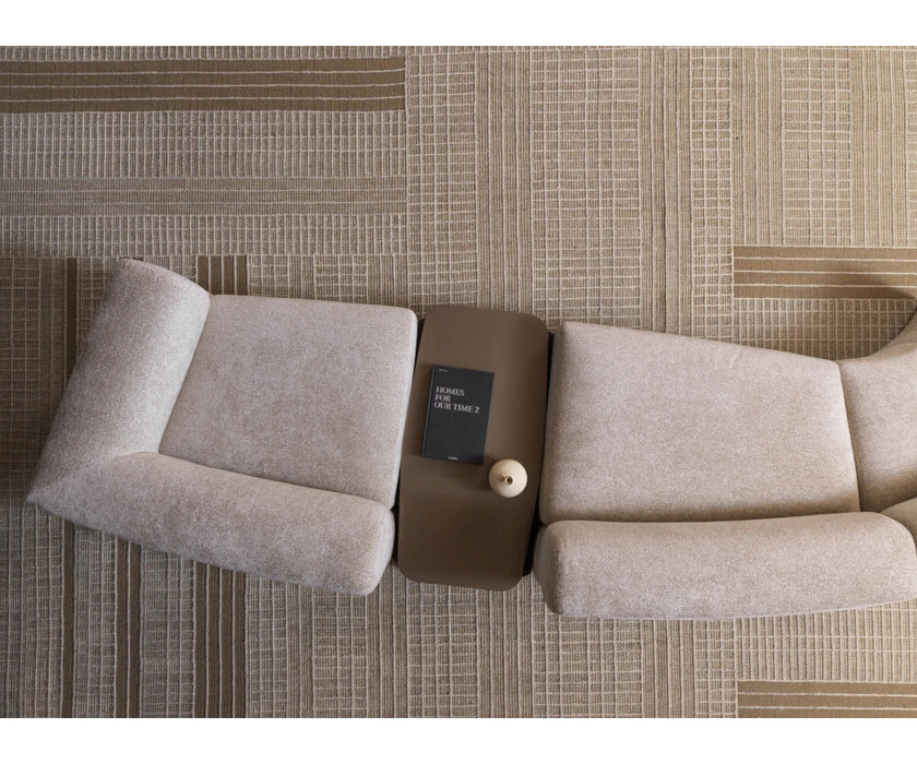 Odile hexagonal coffee table by Molteni&C designed by Christophe Delcourt.