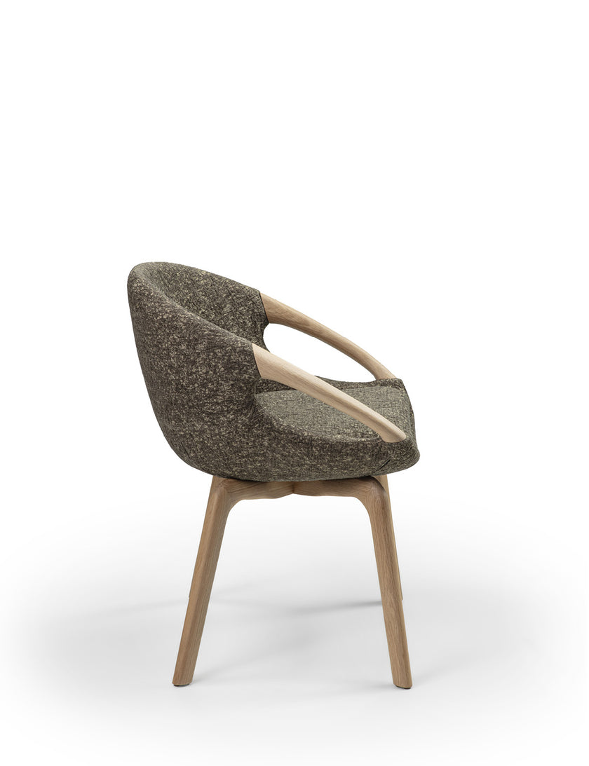 Ohta Dining Chair by Giuseppe Viganò for Porada | Casa Design Group