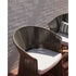 Timeless Ola Metal Rod Outdoor Dining Armchair by Potocco | Casa Design Group