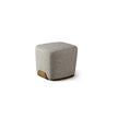 Olos elegant upholstered pouf by Mauro Lipparini | Casa Design Group
