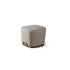 Olos elegant upholstered pouf by Mauro Lipparini | Casa Design Group