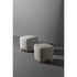 Olos elegant upholstered pouf by Mauro Lipparini | Casa Design Group
