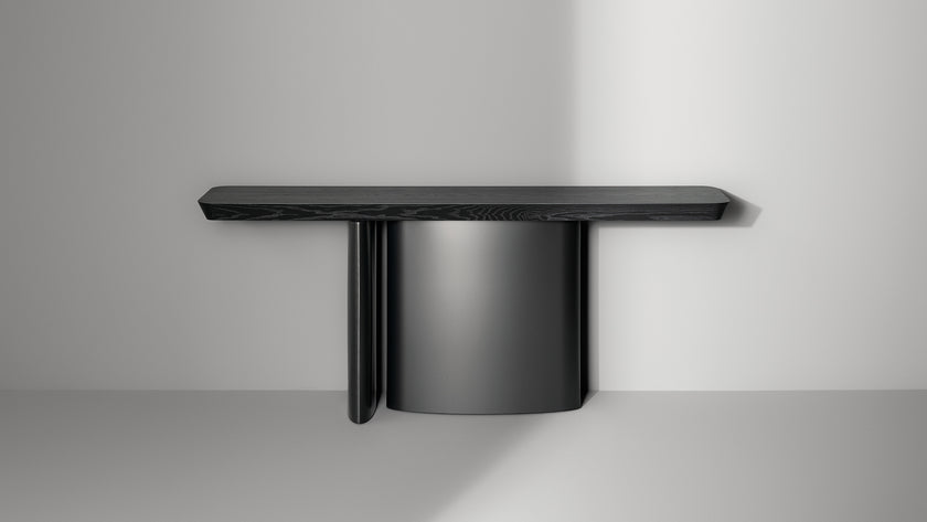 One sculptural console table by Alain Gilles for Bonaldo | Casa Design Group